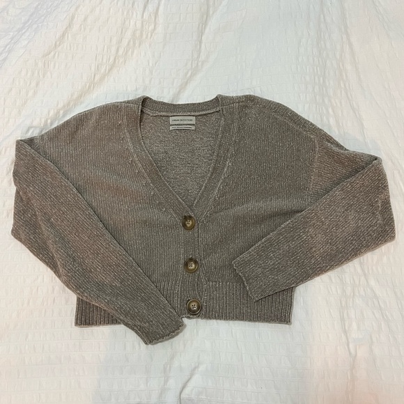 Urban Outfitters tan soft cardigan - Picture 3 of 5